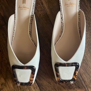 New Sam Edelman Lavina leather mules-worn once!